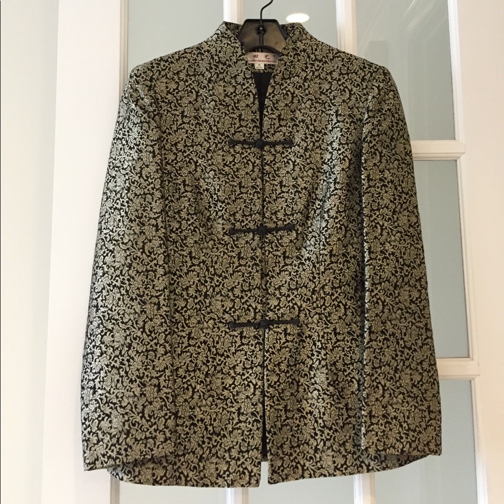 Chinese Silk Blazer, Tang suit